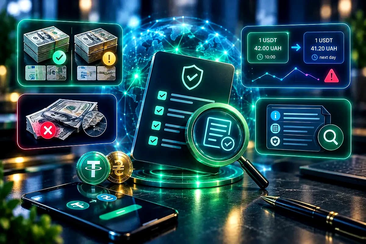 Hidden conditions in USDT cash exchanges that clients rarely expect