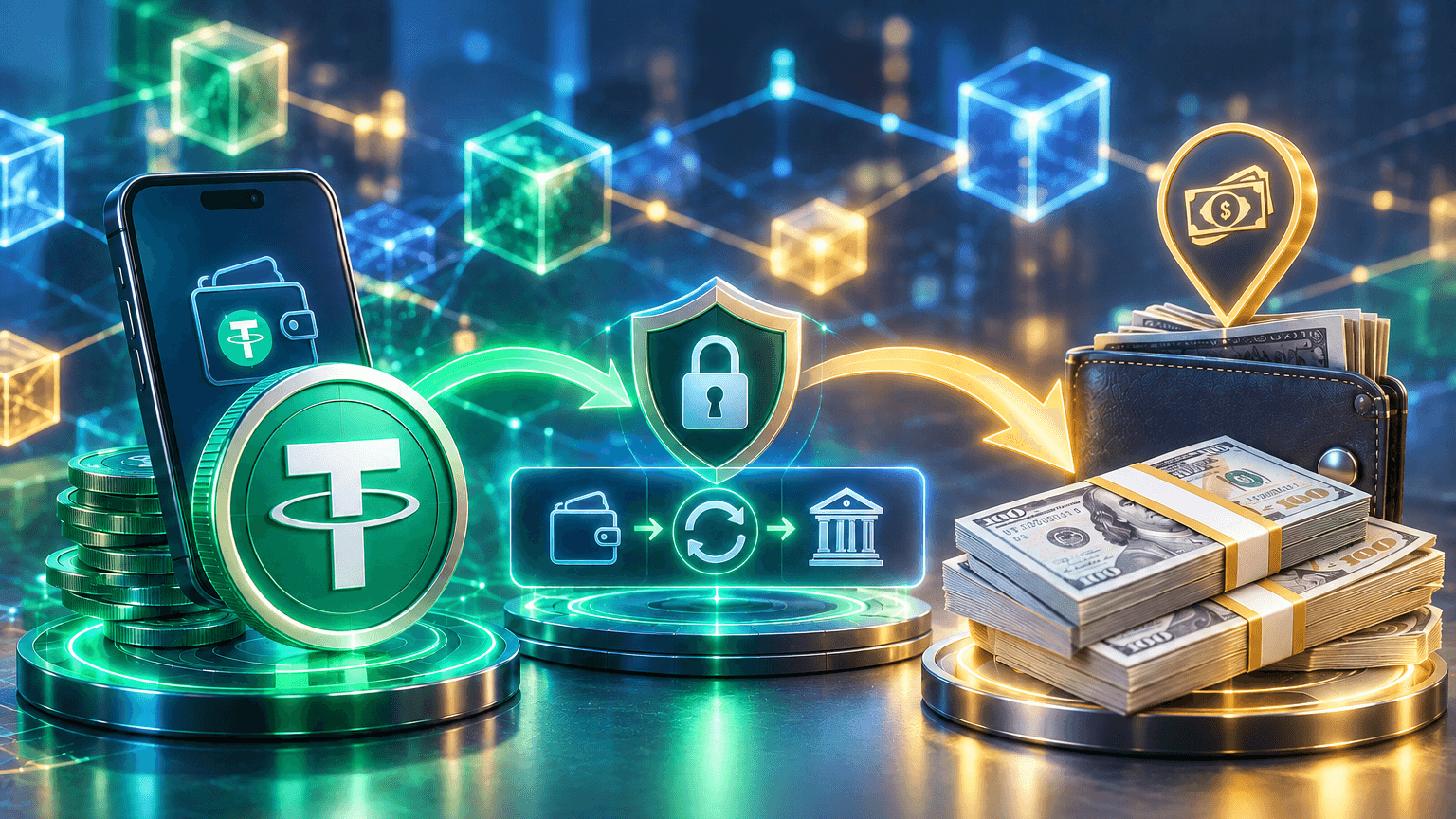 Обмін USDT на готівку через надійний крипто-обмінник